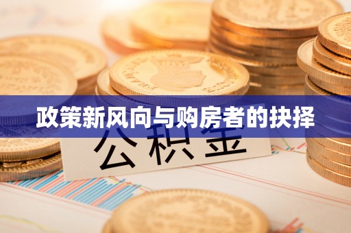 中堂政策新风向与购房者的抉择