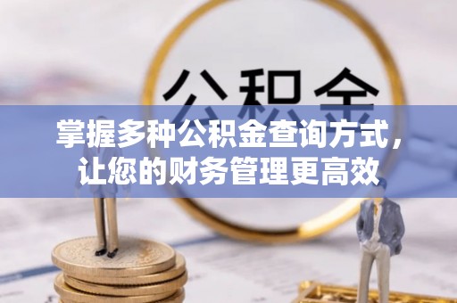 中堂掌握多种公积金查询方式，让您的财务管理更高效