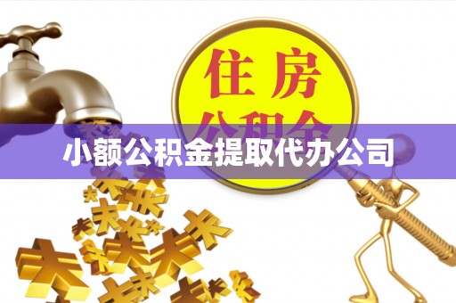 中堂小额公积金提取代办公司