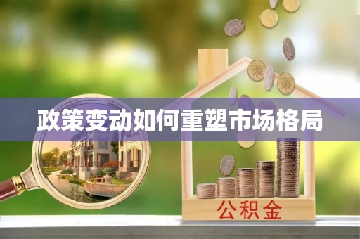 中堂政策变动如何重塑市场格局
