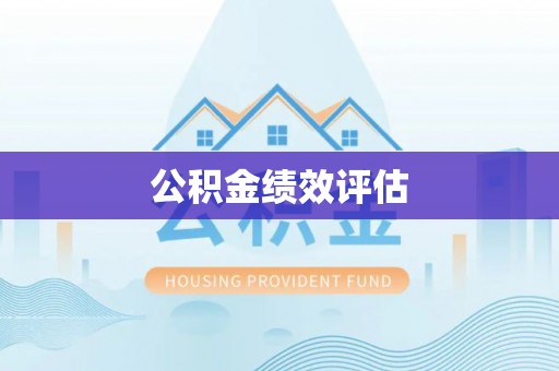中堂公积金绩效评估