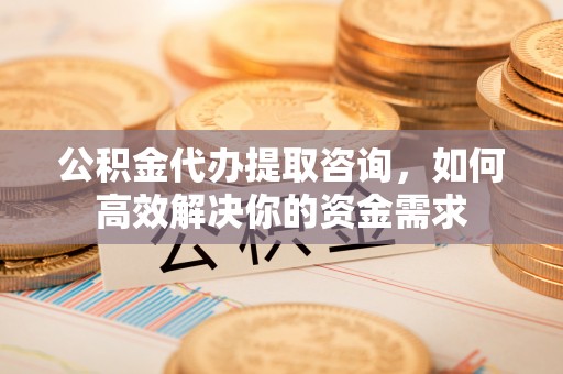 中堂公积金代办提取咨询，如何高效解决你的资金需求