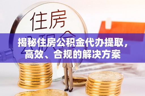 中堂揭秘住房公积金代办提取，高效、合规的解决方案