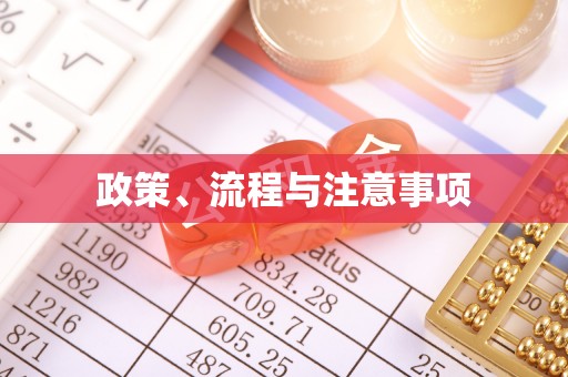 中堂政策、流程与注意事项
