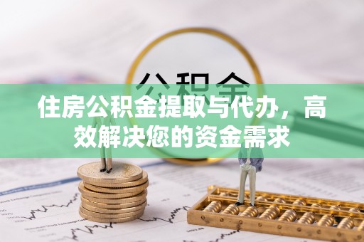 中堂住房公积金提取与代办，高效解决您的资金需求